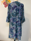 Roz & Ali Paisley Dress, L