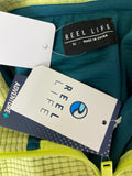 New Reel Life Sunny Lime Grid Fleece Pullover, XL(men’s)