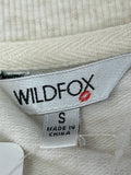 Wild Fox Tan Sweatshirt, S