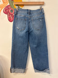 Flying Monkey 27" Inseam Cuffed Jeans, 27 (4)