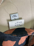 A New Day Black/Brown Linen Dress, L