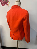 Loft Orange Blazer Jacket, 6