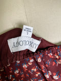 Luxology Burgundy Dress, L