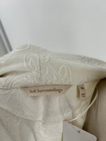 Soft Surroundings White/Ivory Jacket, M Petite