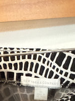 New York & Co Black Print Skirt, XL