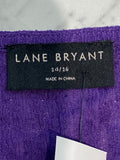 New Lane Bryant Purple Top, 14/16