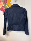 Liverpool Blue Moto Jacket, XS