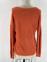 Soft Surroundings Orange Sweater, XS
