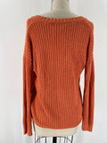 Soft Surroundings Orange Sweater, XS