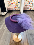 Vintage Purple Derby Hat