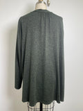 Joan Vass Green Cardigan, 1X
