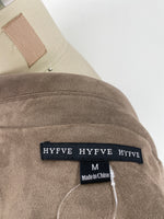 Hyfve Brown Open Front Jacket, M