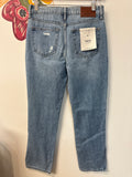 Hidden Split Cuff Jeans, 25 (0)