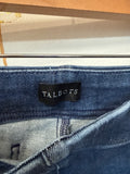Talbots Slim Ankle Pull On 25" Inseam Jeans, M Petite