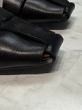 Vagabond Black Leather Sandals, 39 (9)