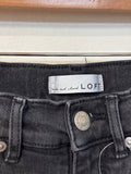Loft Black Slim Flare Jeans, 2