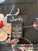 Justify Black Dress, 1X