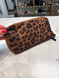 Canvelle Animal Print Wristlet Wallet, 4.5"x8.5" (retail $95)