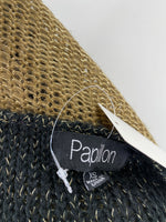 Papillon Gold/Black Metallic Sweater, XS