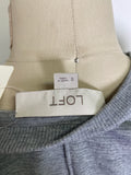 Loft Gray Dress, S