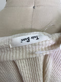 Tres Bien White/Cream Top, XL