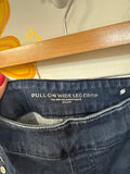 Chico's Pull On Wide Leg Crop 26" Inseam Jeans, 16