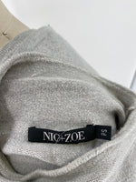 Nic + Zoe Gray Sweater, S