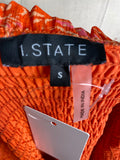 New 1. State Orange Dress, S