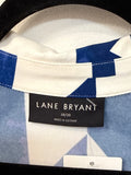 Lane Bryant Blue 29" Inseam Jumpsuit, 18/20