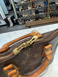 Louis Vuitton Alma Handbag, 12"x9.5"