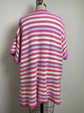 Chic Soul Pink Open Stitch Sweater, 1X