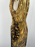 Dana Buchman Print Dress, XL