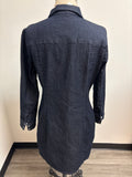 H&M Denim Snap Front Dress, 14