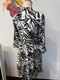 Tahari Black/White Dress, XS