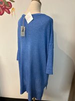 New Easel Blue Sweater, M