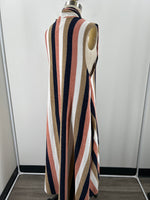 Vintage Creek Stripe Cardigan, L with Pockets