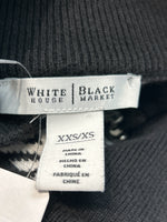 White House Black Market Zip Front Cardigan, XXS/XS