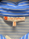 Jude Connally Blue Stripe Dress, XS