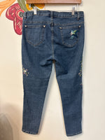 Cristina Embroidered Jeans, 6