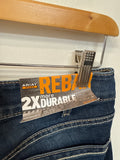 New Ariat Mid Rise Straight 32" Inseam Jeans, 30 (10)
