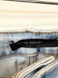 Flying Monkey Denim Shorts, 33 (16)