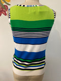 Ruby Rd 2pc Green Sweater + Top, L Petite