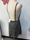 Jolt Gray Animal Print Dress, M