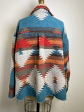 La Miel Southwest Print Jacket, L