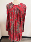 Free People Red Dress, M