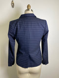 New Banana Republic Navy Blazer Jacket, 2 Petite