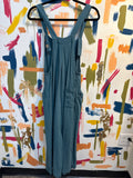 Automet Teal Cropped Jumpsuit, M