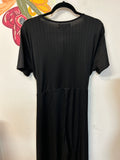 Forever 21 Black Jumpsuit, OX (XL)