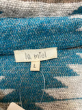 La Miel Southwest Print Jacket, L