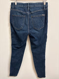 White House Black Market 28" Inseam High Rise Sculpt Jeans, 4